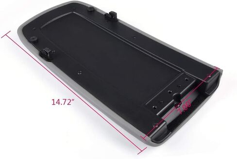 CROSSDESIGN Front Center Console Lid Light Gray Fit Ford Explorer 1995-2001 & Sport Trac 2001-2002 & Mercury Mountaineer 1997-2001 1L2Z9806024AAA 924-883 in Kuwait