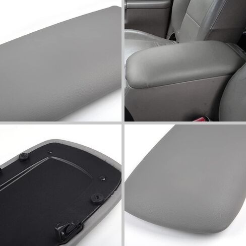 CROSSDESIGN Front Center Console Lid Light Gray Fit Ford Explorer 1995-2001 & Sport Trac 2001-2002 & Mercury Mountaineer 1997-2001 1L2Z9806024AAA 924-883 in Kuwait