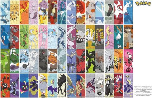 Buffalo Games - 1000 Piece Legendary Pokémon Silver Select Jigsaw Puzzle Challenging and Colorful Puzzle for Adults – Precision-Cut Pieces, Beautiful Artwork, and Hours of Relaxing Fun in Kuwait