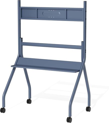 Smart Board Stand for Interactive Whiteboard 55"-86", Mobile Stand with 4 Lockable Wheels, Whiteboard Portable Cart for the Modern Office School Classroom Home, Stable, Easy to Install and Move in Saudi Arabia