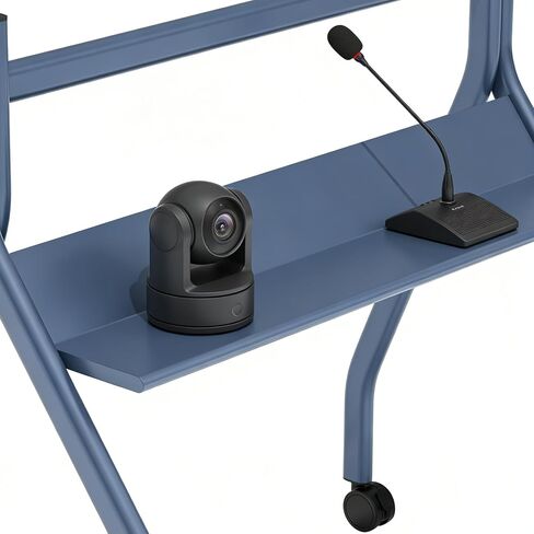 Smart Board Stand for Interactive Whiteboard 55"-86", Mobile Stand with 4 Lockable Wheels, Whiteboard Portable Cart for the Modern Office School Classroom Home, Stable, Easy to Install and Move in Saudi Arabia