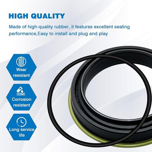 Rear Axle Seal and O-Ring Kit Fit for 1999-2024 Ford Super Duty F250 F350,2000-2005 Excursion, 2015-2019 Transit 150 250 350,Inner Wheel Seal Rear Hub Oil Seal Replace for 370247A, E5TZ-4A331-A in Kuwait