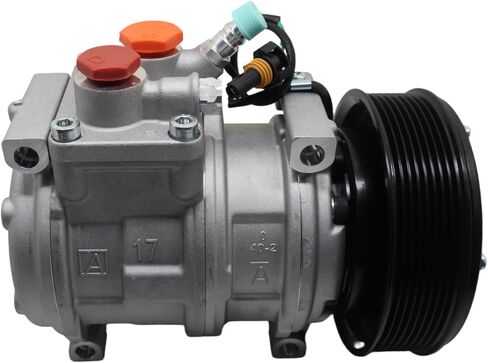 12V AC Compressor 240559 4471702404 SE503055 For JD 7600 7610 7630 7700 7710 7715 7730 7800 5085M 5095M 5101E 5105M 5410 5420 5510 5520 6403 6603 Tractor DEYAOLKL in Kuwait