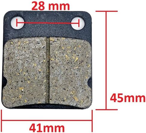 MMG Scooter Front Disk Brake Pads Set Stock Replacement 150cc 50cc GY6 4 Stroke in Kuwait