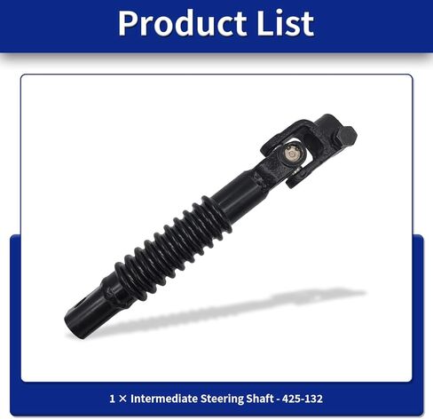 Steering Shaft, Replacement for Steering Intermediate Shaft Columns Compatible with 1999-2007 Chevrolet Silverado, 1999-2007 GMC Sierra - 425-132 in Kuwait