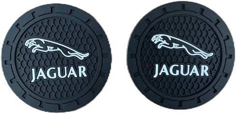Car Cup Holder Coasters Compatible with Mercedes Benz Series Interior Accessories,Recessed Silicone Anti Slip Cup Holder Coaster Interior Accessories 2.75in 2Pack(Black) in Saudi Arabia