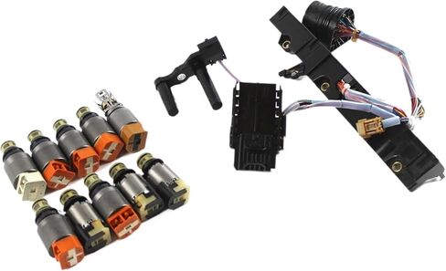 1 Set 9‑Speed Transmission Valve Solenoid W/Harness Kit 9HP48 Compatible For Landrover Caravan Cherokee Renegade Range Harness Engine CRV in Saudi Arabia