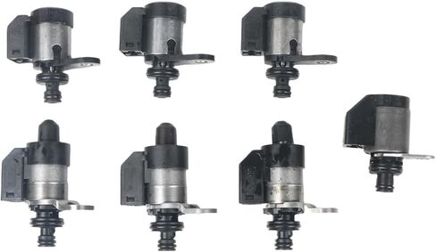 RE5R05A 7pcs Transmission Solenoid Kit 63431A-U 31941-1FX02 319411FX02 Compatible For Nissan Titan V8 5.6L 2004-2009 2010 Car Parts in Saudi Arabia