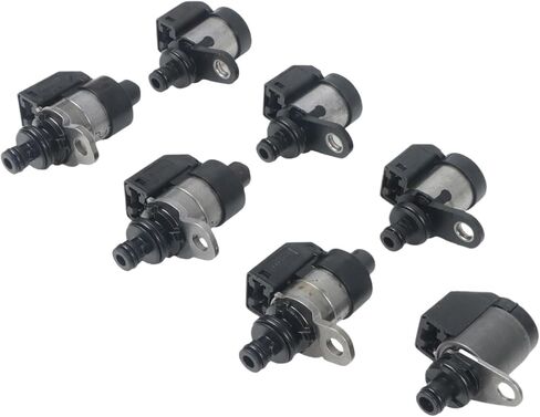 RE5R05A 7pcs Transmission Solenoid Kit 63431A-U 31941-1FX02 319411FX02 Compatible For Nissan Titan V8 5.6L 2004-2009 2010 Car Parts in Saudi Arabia