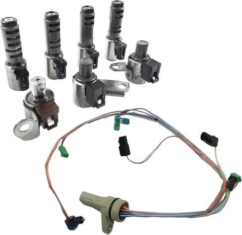​1 Set Auto Transmission Solenoids Valve Kit Compatible For Toyota Alphard Camry RAV4 Sienna Solara Lexus U150 U151 U150E U151E U151F U250E in Saudi Arabia