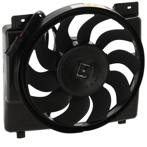 Compatible with 97 98 99 00 01 Cherokee 4.0L Radiator A/C Condenser Cooling Fan Motor Assembly in Saudi Arabia