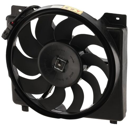 Compatible with 97 98 99 00 01 Cherokee 4.0L Radiator A/C Condenser Cooling Fan Motor Assembly in Saudi Arabia