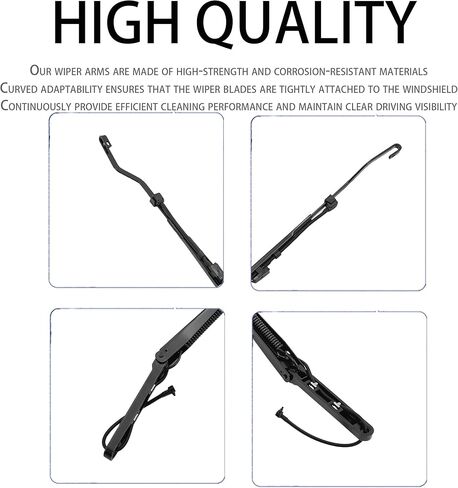 1 Pair Front Windshield Wiper Arm Kit Chevrolet GMC Isuzu 1996-2014 Express Savana 1500 2500 3500 4500 Cargo 2003-2009 C4500 C5500 C6500 C7500 C8500 Replace OE 42545 42546 15072707 15072708 in Saudi Arabia