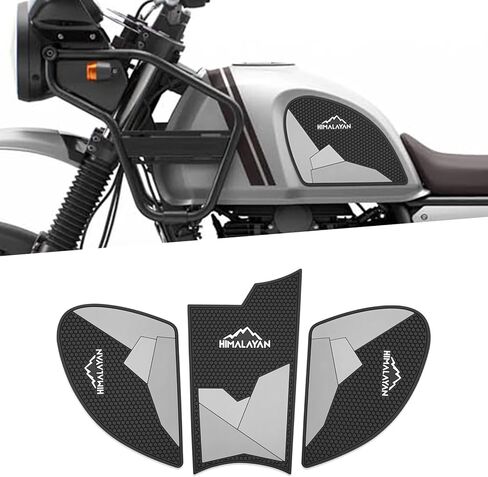 for Himalayan 400 Himalayan 411 2016-2023 New Motorcycle Tank Sticker pad Non-Slip Side Fuel Rubber Waterproof Stickers in Saudi Arabia