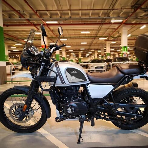 for Himalayan 400 Himalayan 411 2016-2023 New Motorcycle Tank Sticker pad Non-Slip Side Fuel Rubber Waterproof Stickers in Saudi Arabia