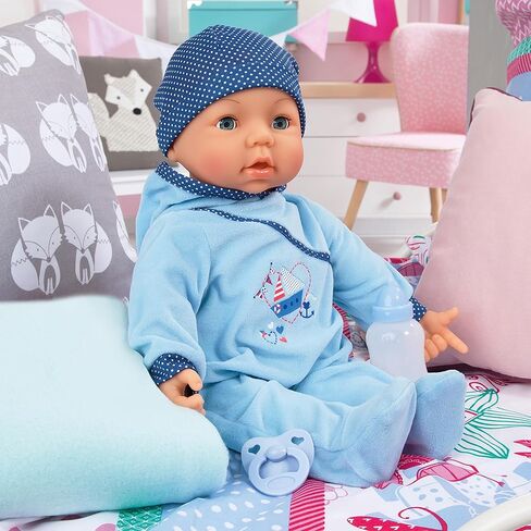 Bayer Hello Baby Boy Doll Interactive 18 in Realistic Pretend Play with Sounds in Kuwait
