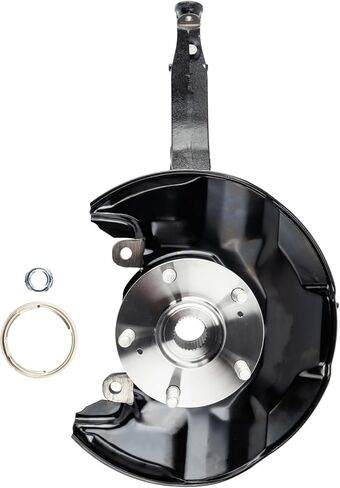Torchbeam Front Steering Knuckle & Wheel Bearing Hub Assembly Compatible with Acura TSX 2009-2014,1PC Left Driver Side steering knuckle assembly Replaces 698-447 in Kuwait