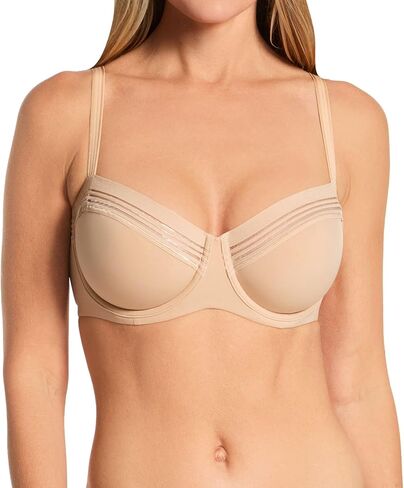 Le Mystère Women's Second Skin Unlined Demi Bra in Saudi Arabia