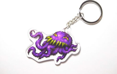 DoubleChin FF6 Ultros Keychain in Saudi Arabia