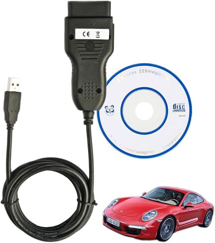 OBD2 ECU Scanner Tool for Porsche Piwis Diagnostic Cable,Support Most of for Porsche 911/Cayenne/Box-ster Vehicle from 1996-2007 Models,Work with Windows XP Durametric V3.0.15.0 Software in Saudi Arabia