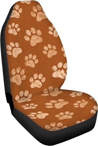 Amzbeauty Ice Cream Print Car Seat Cover Cloth Washable Car Accessories Interior Aesthetic Durable Car Seat Cover Luxury in Saudi Arabia
