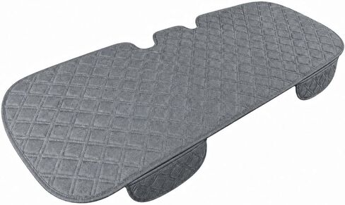 Pu Leather Car Seat Bottom Covers Protectors Include 1 Rear Bench Seat Cover Universal Fit 90% Vehicles (C-Gray) in Kuwait