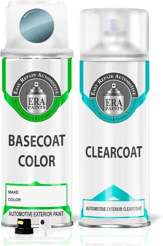 ERA Paints - 306 - Atlanta Blue Metallic for BMW Exact OEM Color Match Automotive Touch Up Paint for Cars - Scratch & Chip Repair for Metal & Plastic - Essential Kit - Made in USA in Kuwait