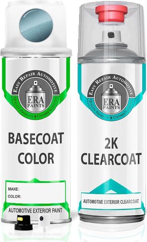 ERA Paints - 306 - Atlanta Blue Metallic for BMW Exact OEM Color Match Automotive Touch Up Paint for Cars - Scratch & Chip Repair for Metal & Plastic - Essential Kit - Made in USA in Kuwait