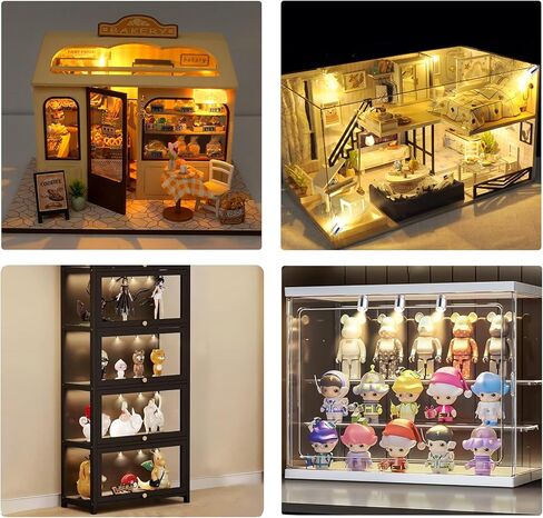 10 Pcs Miniature Led Lights 3 LED String Lights 15 Extra Battery,Battery Operated Tiny Small Led Lights,Tiny Dollhouse Accessories Lantern Crafts Model Lighting & Spot Light (10-Warm White) in Saudi Arabia