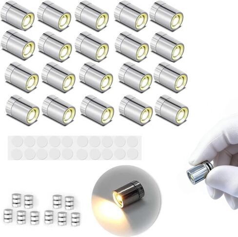 10 Pcs Miniature Led Lights 3 LED String Lights 15 Extra Battery,Battery Operated Tiny Small Led Lights,Tiny Dollhouse Accessories Lantern Crafts Model Lighting & Spot Light (10-Warm White) in Saudi Arabia
