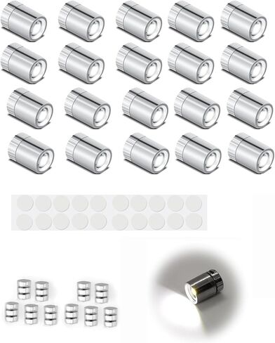10 Pcs Miniature Led Lights 3 LED String Lights 15 Extra Battery,Battery Operated Tiny Small Led Lights,Tiny Dollhouse Accessories Lantern Crafts Model Lighting & Spot Light (10-Warm White) in Saudi Arabia