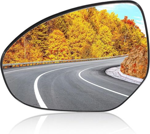 Car Rearview Left Driver Side Mirror Glass Replacement W/Backing Plate Non-heated for Mazda 2 3 2010 2011 2012 2013 Car Replace Front in Saudi Arabia