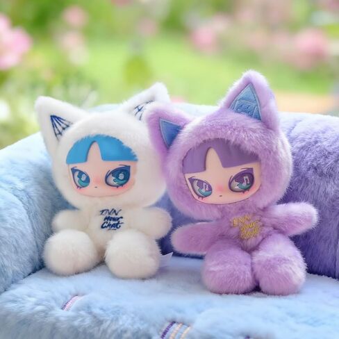 INN'S Cat Inn Your Chat Series Vinyl Plush Blind Box 1PC(1 of 7 Possible Styles) Cute Figures Collectible Toys Birthday Gifts (1Pcs Blind Box) in Saudi Arabia