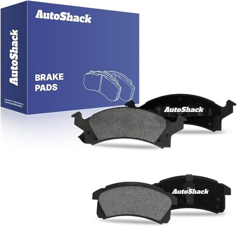 AutoShack Front Ceramic Brake Pad Set for Chevrolet & Pontiac, Cavalier 1992-2005 Sunfire 1995-2005 Grand Am 1990-1998 Corsica 1992-1996, FWD L4 2.2L 2.3L 2.4L 2.5L V6 3.1L 3.3L in Kuwait