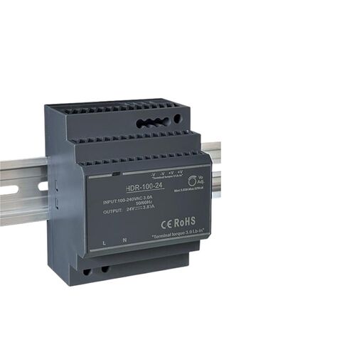 1pcs 100W Ultrathin Switching Power Supply 12V 24V 48V HDR DIN Rail Mounting Transformer(HDR-100-48V 1.92A) in Saudi Arabia