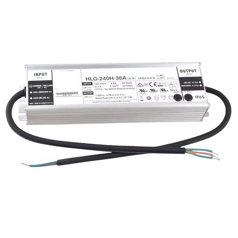 1 قطعة HLG-240H-36A 36 فولت 6.7A الجهد المستمر LED الإضاءة سائق PFC مقاوم للماء تحويل التيار الكهربائي in Kuwait