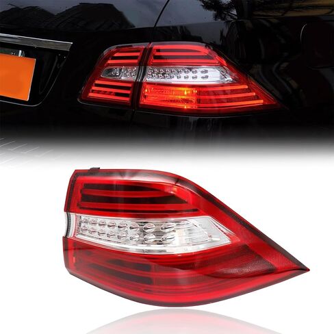 مجموعة مصابيح LED خارجية للجانب الأيمن للراكب XQSMWF، متوافقة مع مجموعة المصابيح الخلفية Mercedes-Benz ML350 ML550 W166 2012 2013 2014 2015 #1669063401 MB2805107 RH in Kuwait