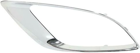 Riloer Chrome Fog Light Trim Foglight Bezel Cover, 1PC 5113745AB Lower Bumper Fog Light Lamp Cover, Compatible with Dodge DURANGO 2014-2020, Driver Left Side in Kuwait