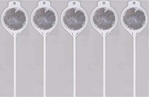 Cortina 05-099-02-C 48-Inch Clear Reflective Driveway Markers with Plastic Rod – 5-Pack in Saudi Arabia
