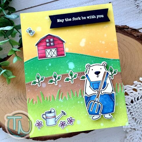 Ellen Hutson, Essentials by Ellen, Bear Ware Dress Up 2 Stamp & Die Set Combo (ccordinates with All Inside Stamp Set - Sold Separately), Stamping, Card Making, Papercrafts, Scrapbooking, DIY in Kuwait