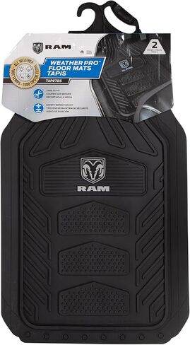سجادات أرضية أمامية من البلاستيك اللون 001663R01 RAM WeatherPro - قطعتان in Kuwait