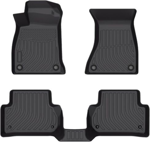 Priprilod Floor Mats Fit for Audi A5/S5 Sedan or Sportback 2018-2025 All Weather Protector TPE Floor Liners Custom Fit Car Mats Non-Slip,Only Sedan or Sportback Models in Kuwait