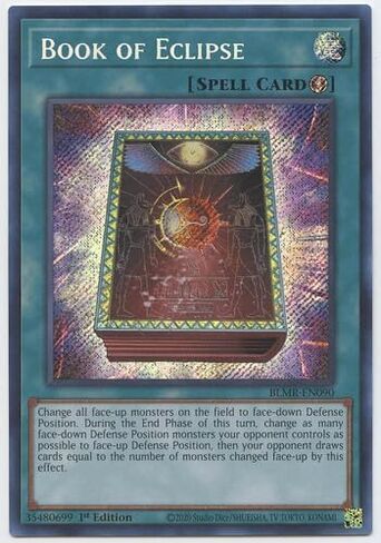Book of Eclipse - BLMR-EN090 - Secret Rare - 1st Edition in Kuwait