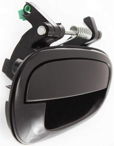 KarParts360 for Suzuki Forenza 2004 2005 Exterior Door Handle Rear, Driver Side Smooth Black | Trim: S/LX/EX | SZ1520106 | 8284085Z00 in Saudi Arabia