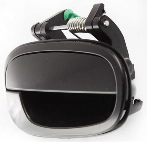 KarParts360 for Suzuki Forenza 2004 2005 Exterior Door Handle Rear, Driver Side Smooth Black | Trim: S/LX/EX | SZ1520106 | 8284085Z00 in Saudi Arabia