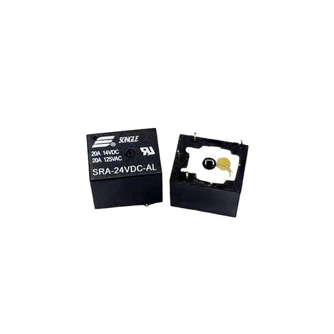 10pcs/lot Relay SRA-24VDC-AL 24V 20A 4pins T74 T78 HFKW 024-1HW in Saudi Arabia