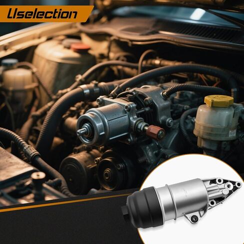 06E115405C Aluminum Oil Filter Housing Compatible with Audi A4 A5 A6 A7 A8 Quattro Q5 Q7 RS5 S4 S5 SQ5 Replaces# 06E115405A 06E115405K 95810701010 in Saudi Arabia
