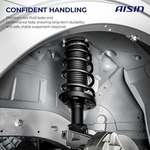 AISIN AFTERMARKET SABVG-00070 مجموعة من 2 ممتص صدمات التعليق الخلفي - متوافق مع Volkswagen Jetta 2019، Golf 2015-2021، Tiguan 2018-2024، Audi A3، A3 Quattro 2015-2020 2022 2023، Q3 2019-2024 in Kuwait