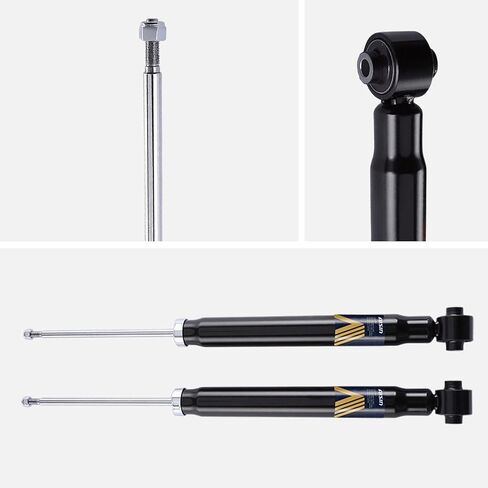 AISIN AFTERMARKET SABVG-00070 مجموعة من 2 ممتص صدمات التعليق الخلفي - متوافق مع Volkswagen Jetta 2019، Golf 2015-2021، Tiguan 2018-2024، Audi A3، A3 Quattro 2015-2020 2022 2023، Q3 2019-2024 in Kuwait