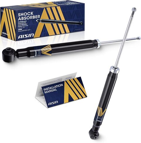 AISIN AFTERMARKET SABVG-00070 مجموعة من 2 ممتص صدمات التعليق الخلفي - متوافق مع Volkswagen Jetta 2019، Golf 2015-2021، Tiguan 2018-2024، Audi A3، A3 Quattro 2015-2020 2022 2023، Q3 2019-2024 in Kuwait
